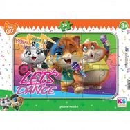 44 Cats 24 Parça Frame Puzzle