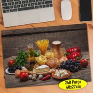 4509 Peynir ve Sebze Sağlıklı Yiyecekler 240 Parça Puzzle Yapboz