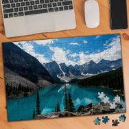 4586 Vadi Berrak Nehir Manzara 240 Parça Puzzle Yapboz