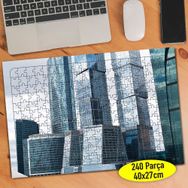 48283 Şehir Merkezinde Yüksek Plazalar 240 Parça Puzzle Yapboz