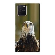 484 Samsung Galaxy S10 Lite SM-G770F Kartal Baskılı Silikon Kılıf