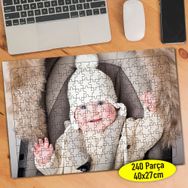 49447551 Gülümseyen Neşeli Mutlu Bebek 240 Parça Puzzle Yapboz