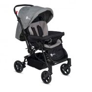 4Baby Olympus Siyah Çift Yönlü Gri Bebek Arabası