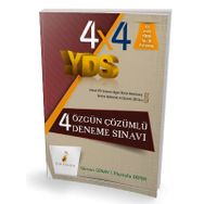 4x4 YDS 4 Özgün Çözümlü Deneme Sınavı Mustafa Demir Pelikan Tıp Teknik Yayınları