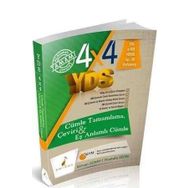 4x4 YDS Cümle Tamamlama Çeviri ve Eş Anlamlı Cümle 1. Kitap-Pelikan Yayınları