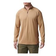 5.11 Stratos 1 4 Coyote Kısa Fermuar Sweatshirt