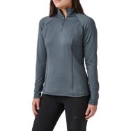 5.11 Stratos 1 4 Zip Turbulence Gri Kadın Sweatshirt