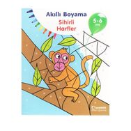 5-6 Yaş Akıllı Boyama Sihirli Harfler - Uçanbalık Yayınları