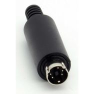 5 Pin Mini Din Erkek Konnektör