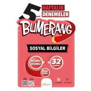 5. Sınıf Bumerang 32 Haftalık Sosyal Bilgiler Denemeleri - Günay Yayınları