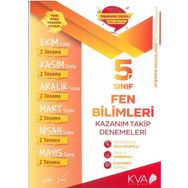 5.Sınıf Fen Bilimleri Kazanım Takip Denemeleri Kitabı Koray Varol Akademi