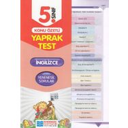 5. Sınıf İngilizce Konu Özetli Yaprak Test Evrensel İletişim Yayınları