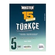 5. Sınıf Master Türkçe 15 Deneme - Okyanus Yayınları