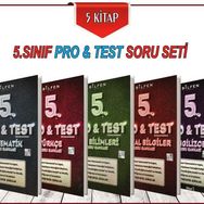5. Sınıf Pro Test Soru Seti 5 Kitap Bilfen Yayınları