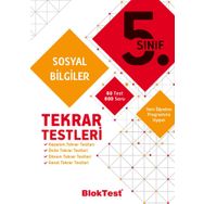 5. Sınıf Sosyal Bilgiler Tekrar Testleri Bloktest Yayınları