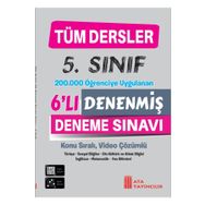 5. Sınıf Tüm Dersler Denenmiş 6'lı Deneme Sınavı - Ata Yayıncılık