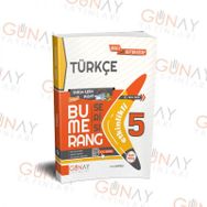 5. Sınıf Türkçe Etkinlikli Bumerang Serisi - Günay Yayınları