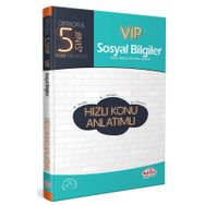 5. Sınıf VIP Sosyal Bilgiler Konu Anlatımlı - Editör Yayınları