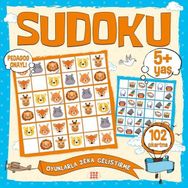 5+ Yaş Çocuklar İçin Sudoku Kes Yapıştır - Dokuz Yayınları