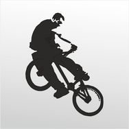 50 cm Bisiklet Folyo Sticker