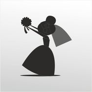 50 cm Çiçek Atma Folyo Sticker