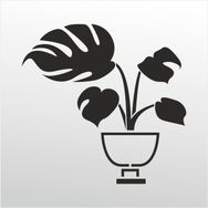 50 cm Çiçek Folyo Sticker