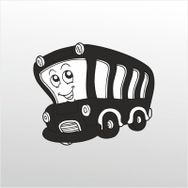 50 cm Minibüs Folyo Sticker