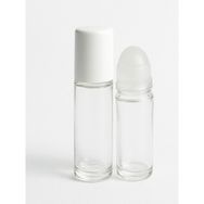50 ml Boş Silindir Cam Roll-On Şişesi - 210 Adet