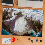 507 Havadan Yeryüzü Görünümü Doğa 240 Parça Puzzle Yapboz Tablo