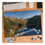 509 Taş Evler Doğa Dağlar 240 Parça Puzzle Yapboz Tablo
