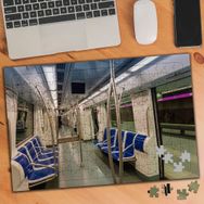 52533746 Metro Boş Vagonu 240 Parça Puzzle Yapboz