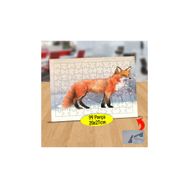 5356351 Karın Altındaki Kızıl Tilki 99 Parça Puzzle Yapboz Tablo