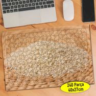 5369724 Hasır Tabak İçinde Buğday Gıda 240 Parça Puzzle Yapboz