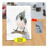 5387656347 Daldaki Tatlı Kuş 99 Parça Puzzle Yapboz Tablo
