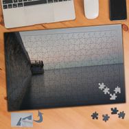 558 Akşamüstü Deniz Manzarası 240 Parça Puzzle Yapboz Tablo