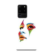 564 Samsung Galaxy S20 Ultra SM-G988B Face Baskılı Silikon Kılıf