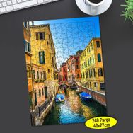57074826 Venedik Nehir Manzarası 240 Parça Puzzle Yapboz