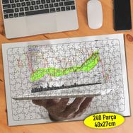 57248 Danışmanlık Veri Analiz İş Dünyası 240 Parça Puzzle Yapboz