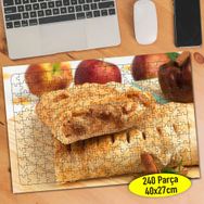 57505 Viyana Usulü Strudel Turta Yiyecek 240 Parça Puzzle Yapboz