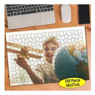 589295 Oyuncak Uçağıyla Oynayan Çocuk 240 Parça Puzzle Yapboz