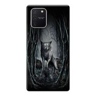 592 Samsung Galaxy S10 Lite SM-G770F Kurtlar Baskılı Silikon Kılıf