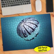 6 Mavi Su Altı Denizinde Deniz Anası 240 Parça Puzzle Yapboz