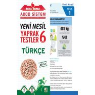 6. Sınıf Akıllı Damla Türkçe Yeni Nesil Yaprak Test - Damla Yayınları