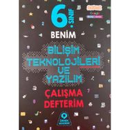 6. Sınıf Benim Bilişim Teknolojileri ve Yazılım Çalışma Defterim Örnek Akademi Yayınları