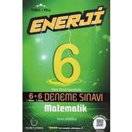 6.sınıf Enerji Matematik 6+6 Deneme Sınavı Palme Yayınevi