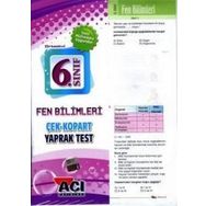 6. Sınıf Fen Bilimleri Çek Kopart Yaprak Test - kollektif