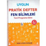 6. Sınıf Fen Bilimleri Pratik Defter - Sadık Uygun Yayınları