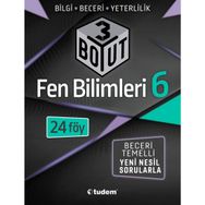 6. Sınıf Fen Bilimleri Yeni Nesil Sorularla-Tudem Yayınları