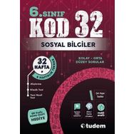 6. Sınıf KOD 32 Sosyal Bilgiler Tudem Eğitim