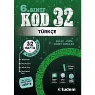 6. Sınıf KOD 32 Türkçe Tudem Eğitim